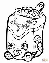 Shopkins Coloring Shopkin Sugar Lump Sweet Season Drawing Eazy Treats Colouring Printable Clipart Kawaii Cute Cartoon Sheets Paper Chocolate Av sketch template
