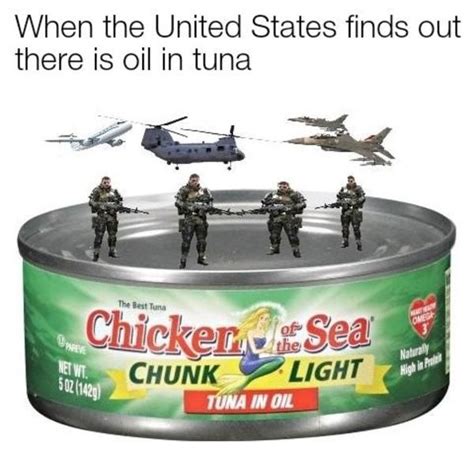 When The Us Find That There Is Oil In Tuna America Invading For Oil