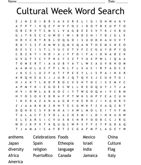 Multicultural Mixup Word Search Wordmint
