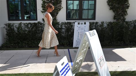 melania trump votes in person in florida on election day 2020