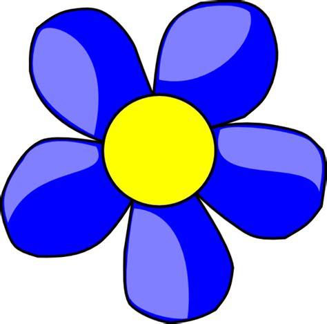 Download High Quality Flower Clipart Blue Transparent Png Images Art