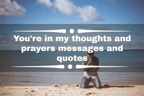Youre In My Thoughts And Prayers Messages And Quotes Yencomgh