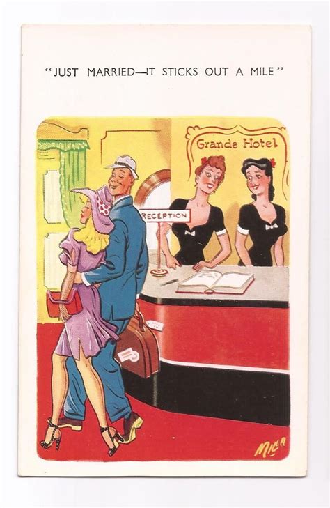 vintage naughty british english risque comic cartoon jester edition post card english cartoon