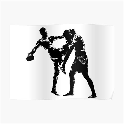 Mma Fighter Poster For Sale By Thnatha Redbubble
