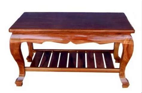 Brown Popular Wooden Center Tea Table At Rs 6480 In Jodhpur Id