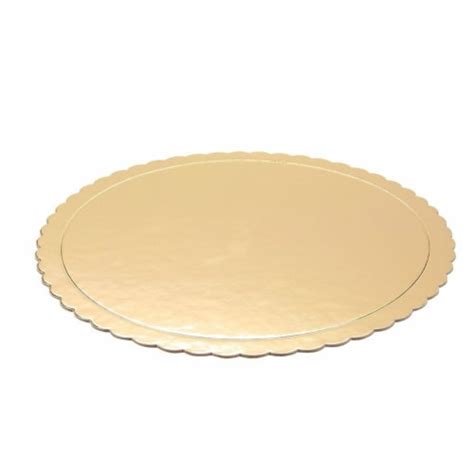 12 Pack Round Cake Boards Cardboard Scalloped Cake Circle Bases 10