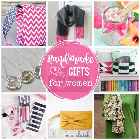 Unique valentine's day gifts for mom. 25 Great Handmade Gifts for Women - Crazy Little Projects