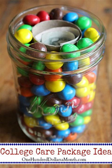 The most popular gift cards among us college students are amazon, target, food places, and gas gift cards. Creative College Care Package Ideas - Hative