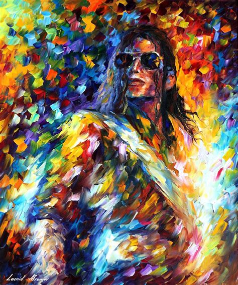 This is obviously simplified a lot, but it works as a general rule. MICHAEL JACKSON — PALETTE KNIFE Oil Painting On Canvas By ...