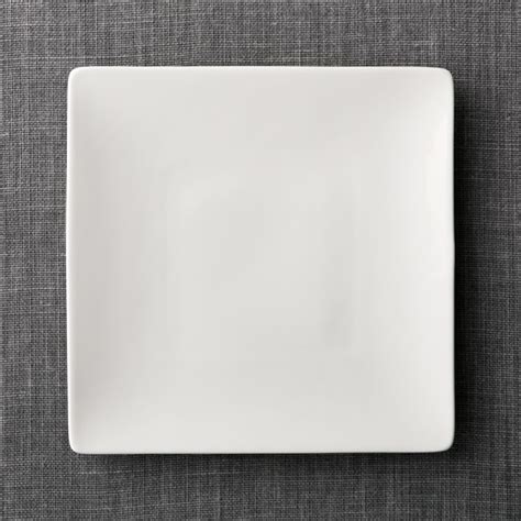 Eat in style with some square dinner plates. Bennett Square Dinner Plate | Crate and Barrel