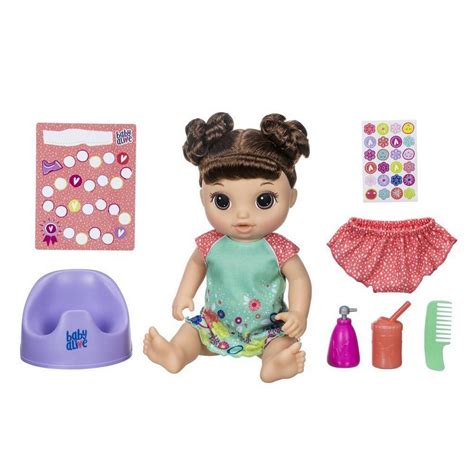 Baby Alive Potty Dance Baby Brunette Hair Kids Time
