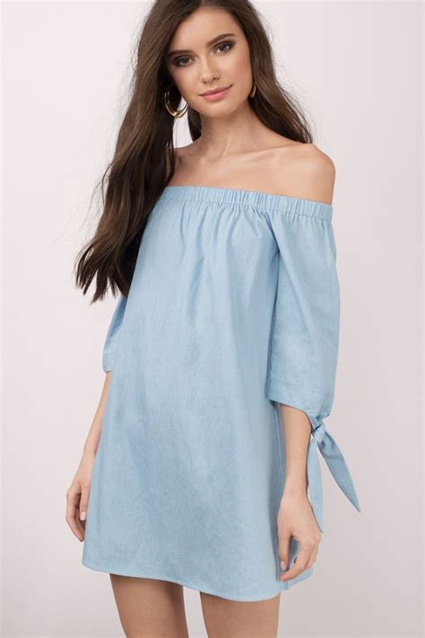 Looking For The Jessa Blue Chambray Shift Dress Find Shift Dresses And More At Tobi 50