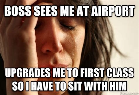 Boss Sees Me At Airport Meme Guy