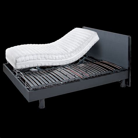 Double bed with fixed base. Sommier double - GRAND CONFORT - Robustaflex - à lattes ...