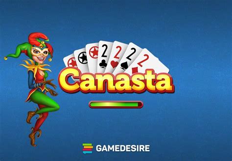 A card game for two players or two pairs played with two decks of cards; Canasta - popular card game online! Play on GameDesire for free