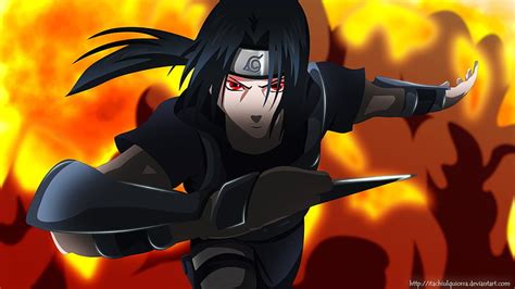 Online Crop Hd Wallpaper Explosions Naruto Shippuden Uchiha Itachi