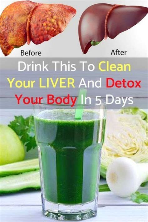 Drink This To Clean Your Liver And Detox Your Body In 5 Days Clean