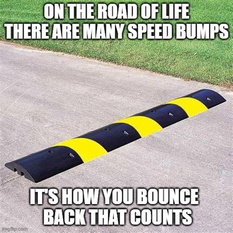 Lifes Speed Bumps Imgflip