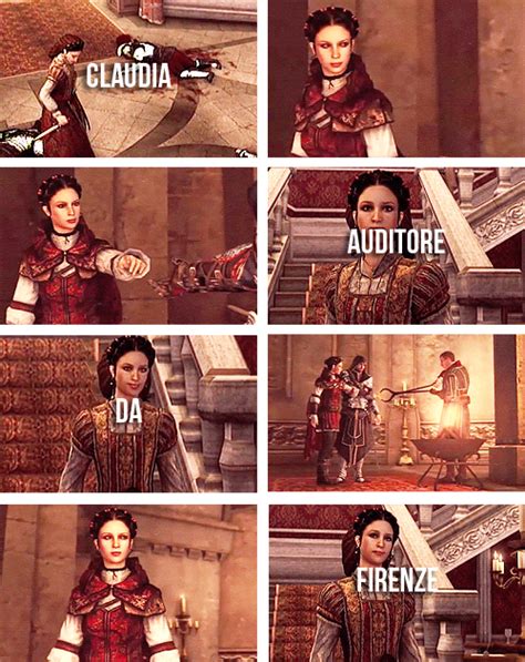 Claudia Auditore De Firenze Ive Been On My Own For Twenty Years