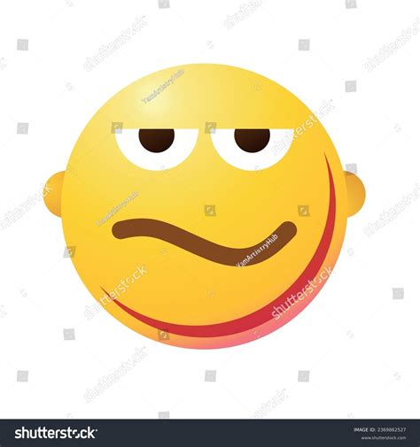 Boredom Emoticon Uninterested Emoji Tired Royalty Free Stock Vector