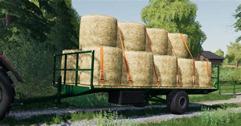 Bale Loading Trailer V10 Fs19 Farming Simulator 19 Mod Fs19 Mod