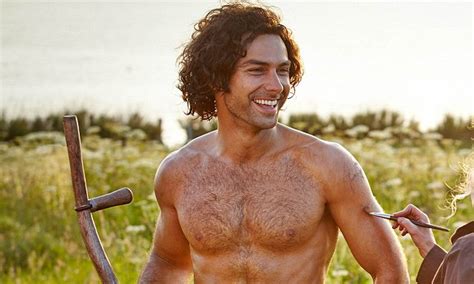 Poldark Producer Say They Didn T Audition Adrian Turner Shirtless Daily Mail Online
