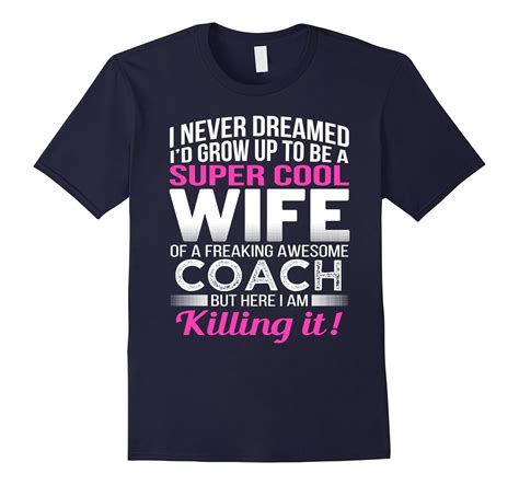 coach s wife t shirt funny t for wife of coach rose rosetshirt