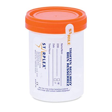 90ml Sterile Urine Cups Bulk Packaging Industrial