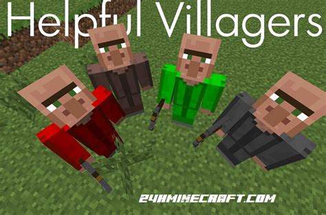 Helpful Villagers Mod For Minecraft 110191891710