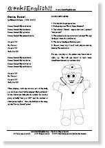 Doctor, Doctor! A great ESL song for teaching parts of the body