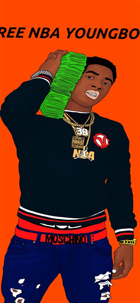 Free Download Backgrounds Nba Youngboy Cartoon Iphone Wallpapers Free