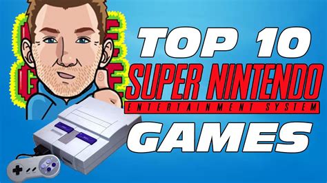 Top 10 SNES "Super Nintendo" Games | MichaelBtheGameGenie - YouTube