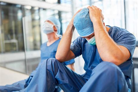 Two Exhausted And Desperate Surgeons Study Finds