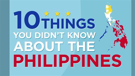 10 Things You Didnt Know About The Philippines Youtube