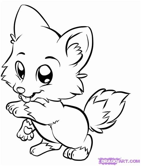 Cute Animal Coloring Pages For Kids Coloring Home