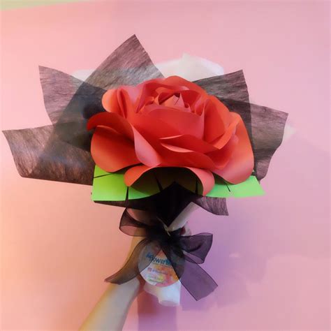 Cara Mudah Membuat Bunga Mawar Dari Kertas How To Make Easy Flower My