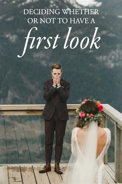 Maybe you would like to learn more about one of these? Deciding Whether or Not to Have a First Look | Junebug ...