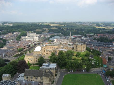 Durham Castle Seen From The Cathedral Wi Flickr