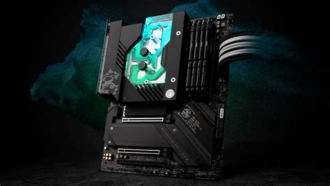 Ek And Msi Debut Limited Edition Am5 Based X670e Carbon Liquid Cooled