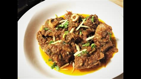Peshawari Namkeen Gosht Recipe Salted Mutton Namkeen Gosht By Naushs
