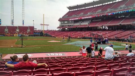 Section 116 At Great American Ball Park