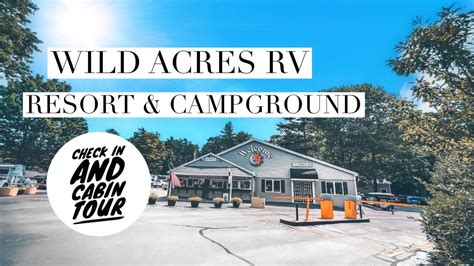 Wild Acres Rv Resort And Campground Cabin Tour Vj11 Youtube
