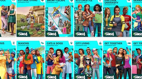 Todos Los Paquetes De Expansión De Sims 4 Clasificados