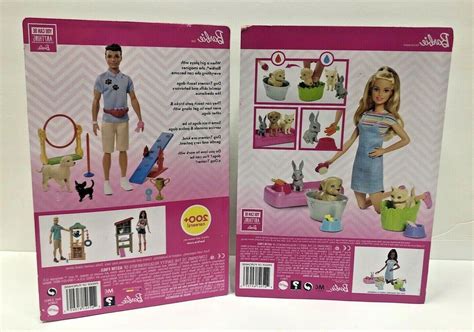 Barbie Ken Doll Dog Trainer Playset & Barbie