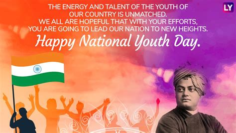 National youth day is a holiday celebrated annually on january 12th in india. Best Ever Vivekananda Quotes For Youth In English ...