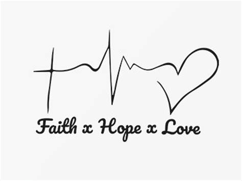 Faith Hope Love Heartbeat Svg Png Ai Dxf Eps Etsy Faith Hope Love