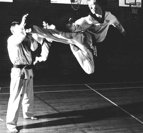 Taekwondo Flying Side Kick A Photo On Flickriver