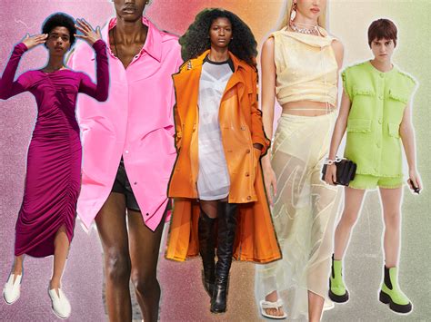 The 5 Biggest Color Trends Of Springsummer 2021 Who What Wear Uk