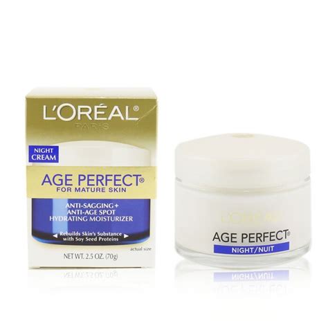 l oreal skin expertise age perfect night cream for mature skin 70g 2 5oz strawberrynet au