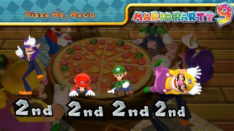 Mario Party 9 Minigames Mario Vs Luigi Vs Wario Vs Waluigi Master